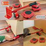 Furniture Lifter Movers Tool Set, 4 Packs