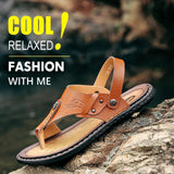 Men Leisure Dual-use Flip-flops Sandals