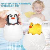 Baby bathing swimming sprinkler toy