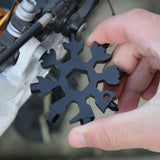 Amenitee® 18-in-1 stainless steel snowflakes multi-tool