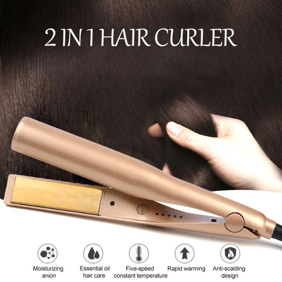 2 in 1 hair curler