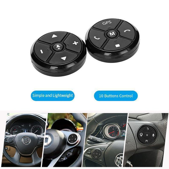 Wireless Car Steering Wheel Media Remote Control