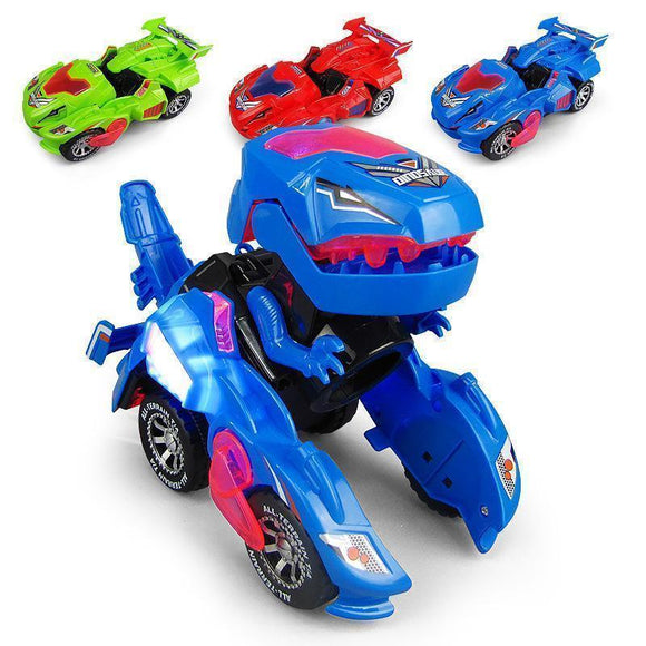 Transforming Dinosaur LED Car (Random color)