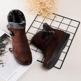 Hirundo Fur Lined Womens Snow Boots