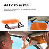 BattleVisor HD Anti-Glare Sun Visor