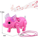 Walking Singing Musical Light Pig Electric Toy