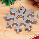 Saker® 18-in-1 stainless steel snowflakes multi-tool