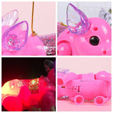 Walking Singing Musical Light Pig Electric Toy