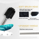 Home Wall-Mounted Toilet Brush Holder