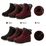 Hirundo Fur Lined Womens Snow Boots