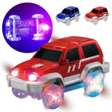 Glow Race Car Track