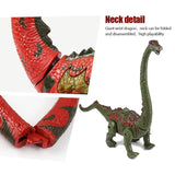 Walking Brachiosaurus Toy with LED Projector