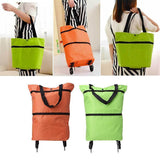 Foldable Shopping Bag With Wheels