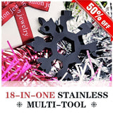 Amenitee® 18-in-1 stainless steel snowflakes multi-tool