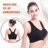 Magic Zip-up Comfort Bra