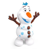 Plastic Musical Dancing Snowman Toy