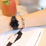 Women Starry Waterproof Watch