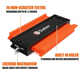 Saker Contour Gauge Profile Tool -Precisely Copy Irregular Shape Duplicator