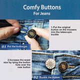 Jeans Retractable Button (5PCS)