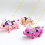 Walking Singing Musical Light Pig Electric Toy