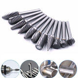 DOMOM 10 in 1 Tungsten Steel Grinding Head ( 10PCS )