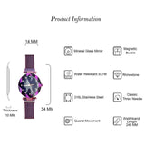 Women Starry Waterproof Watch