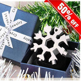 Amenitee® 18-in-1 stainless steel snowflakes multi-tool